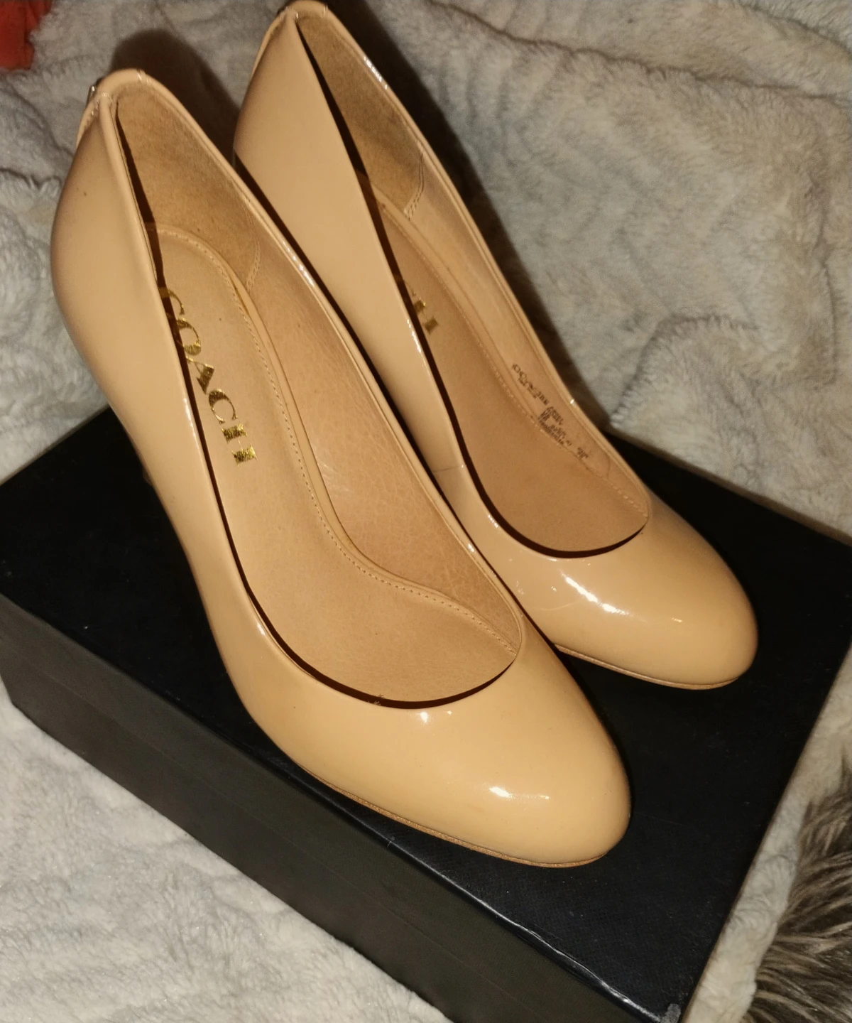 COACH Women's Patent Leather Heels
