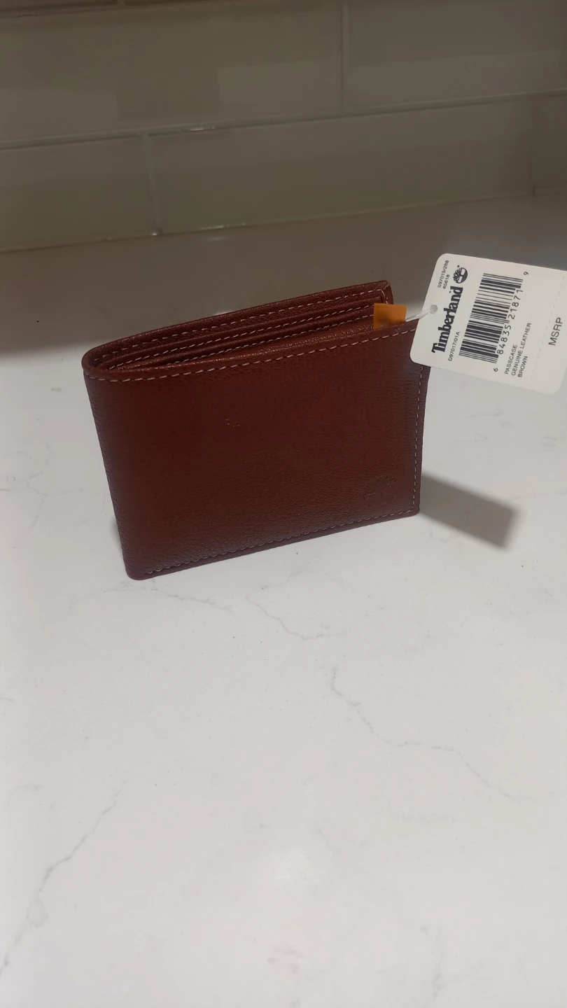 Brown Leather Bifold Wallet - photo 3