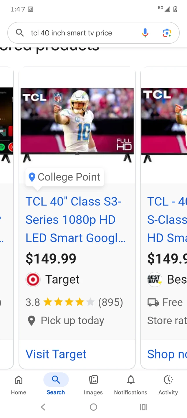 TCL Google Smart TV