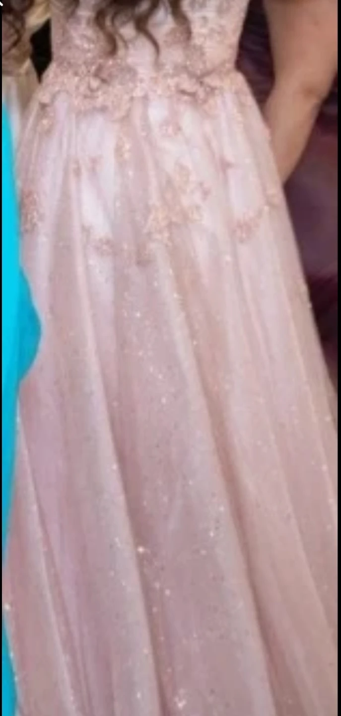 Sparkly Pink Formal Dress ⚽️ - photo 4