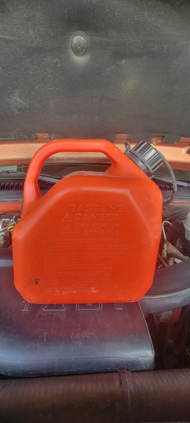 Orange 5L Gasoline Can