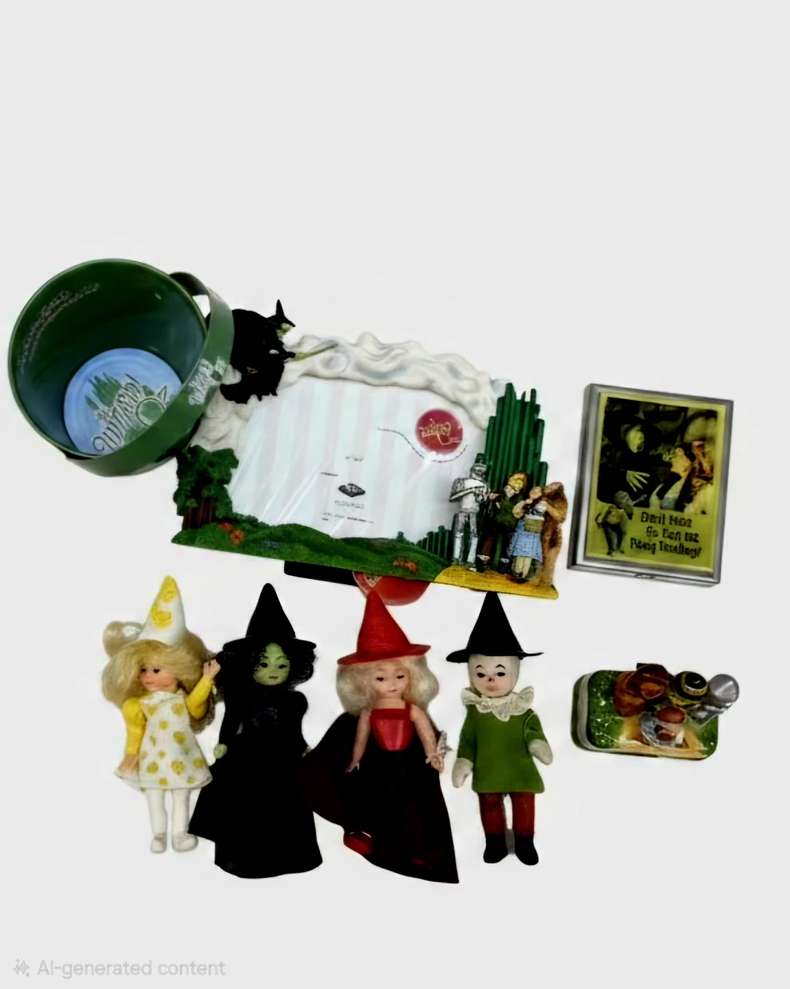 The Wizard of Oz Trinket Box and Tin Lot - photo 2