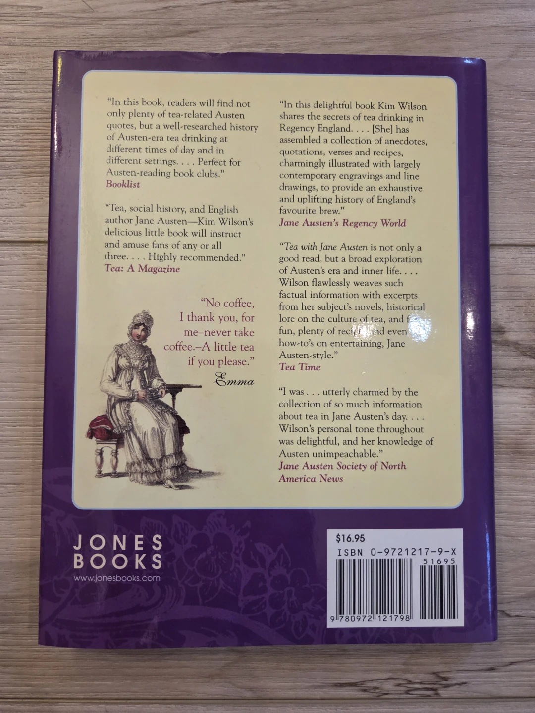 Tea with Jane Austen by Kim Wilson Book - photo 2