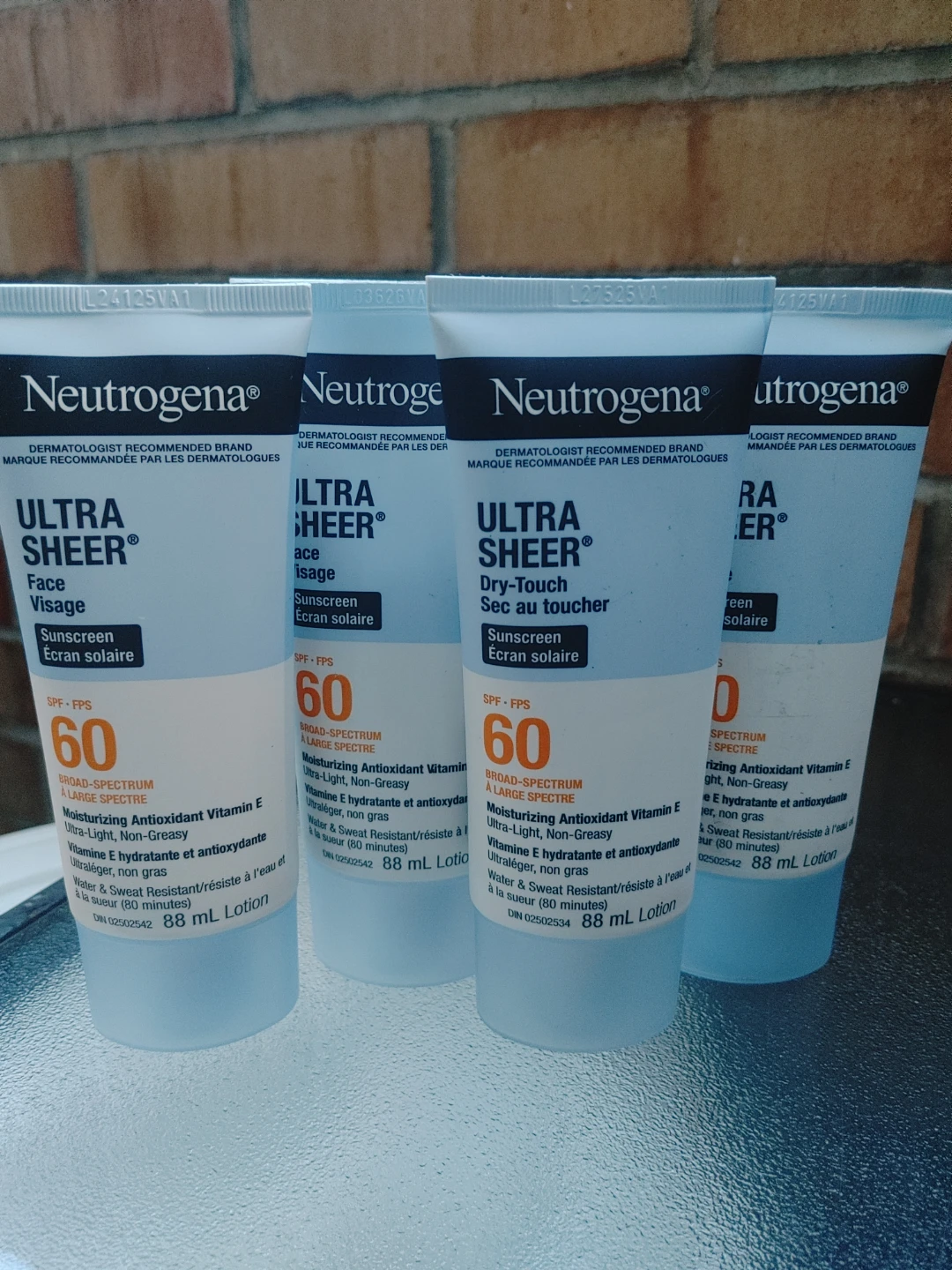 Neutrogena Ultra Sheer SPF 60 Sunscreen Lotions (4-Pack)