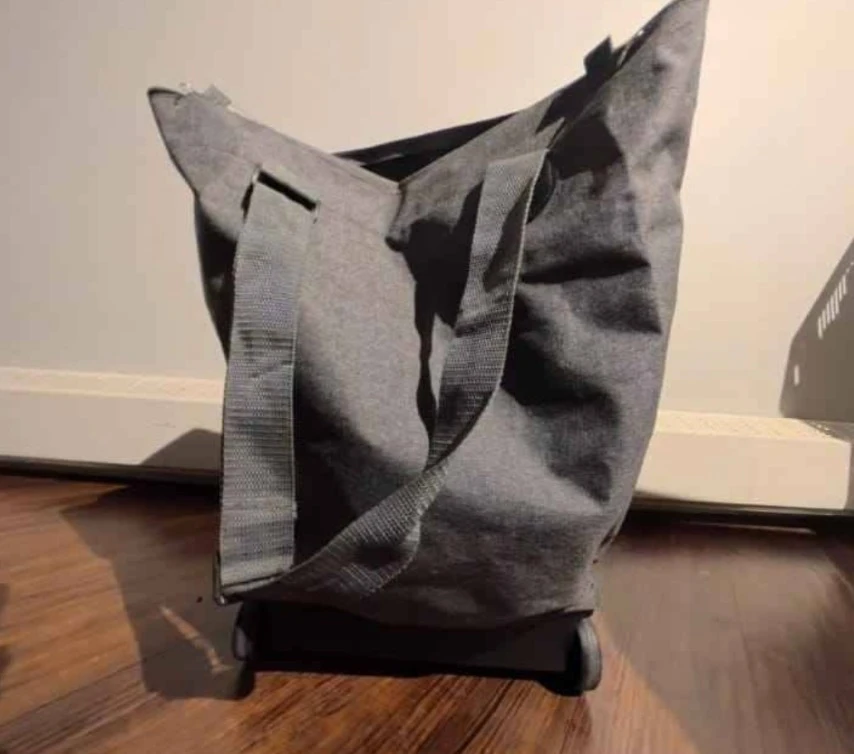 Grey Rolling Duffel Bag - photo 2