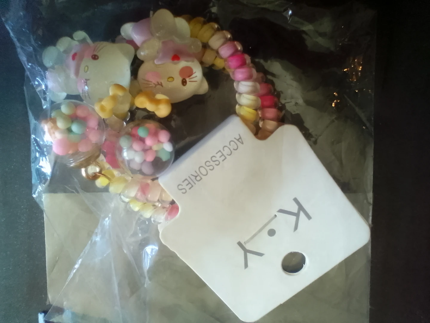 Cute Kawaii Hair Ties or Bracelet Set