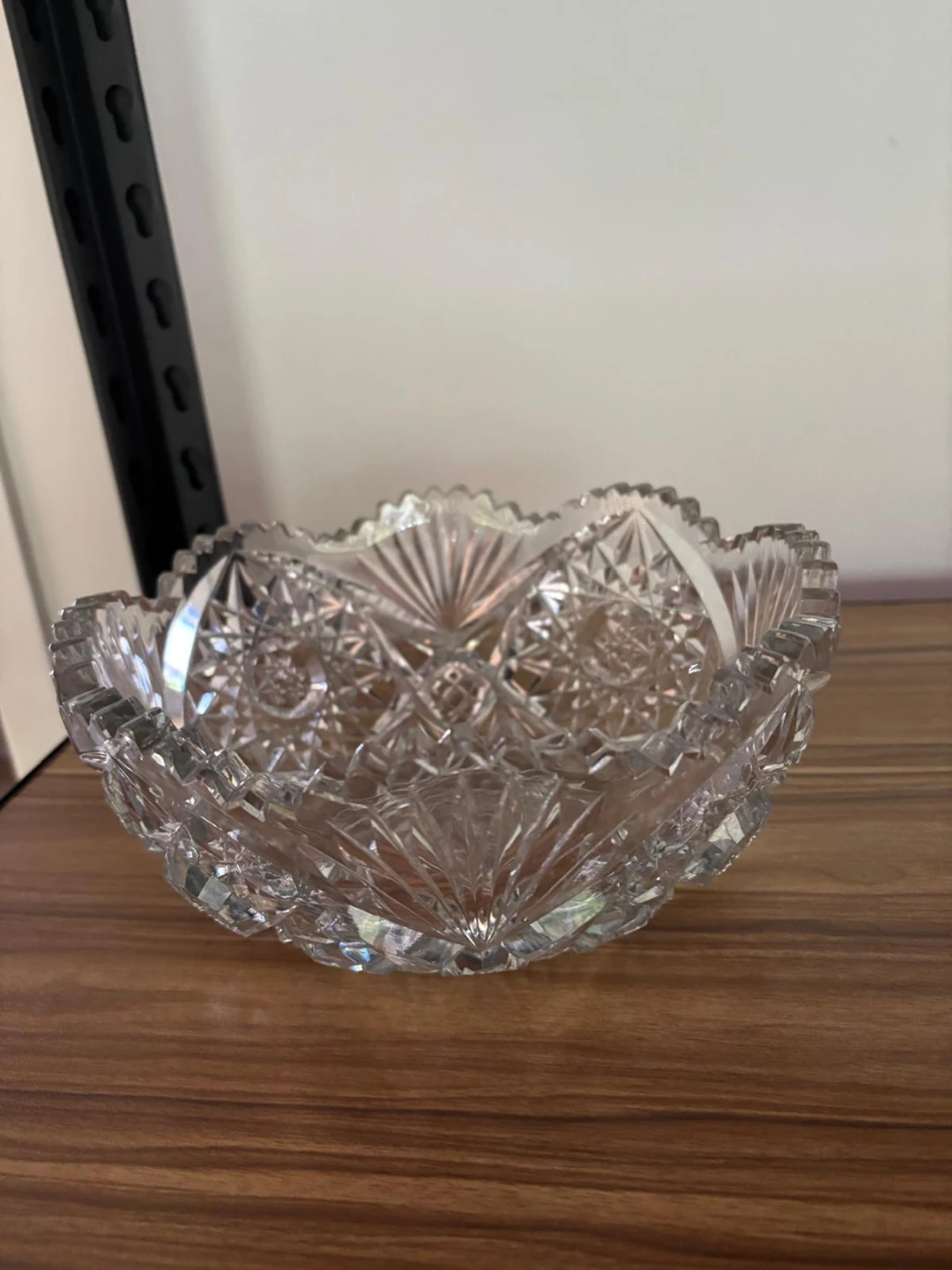 Clear Crystal Cut Glass Bowl - photo 2