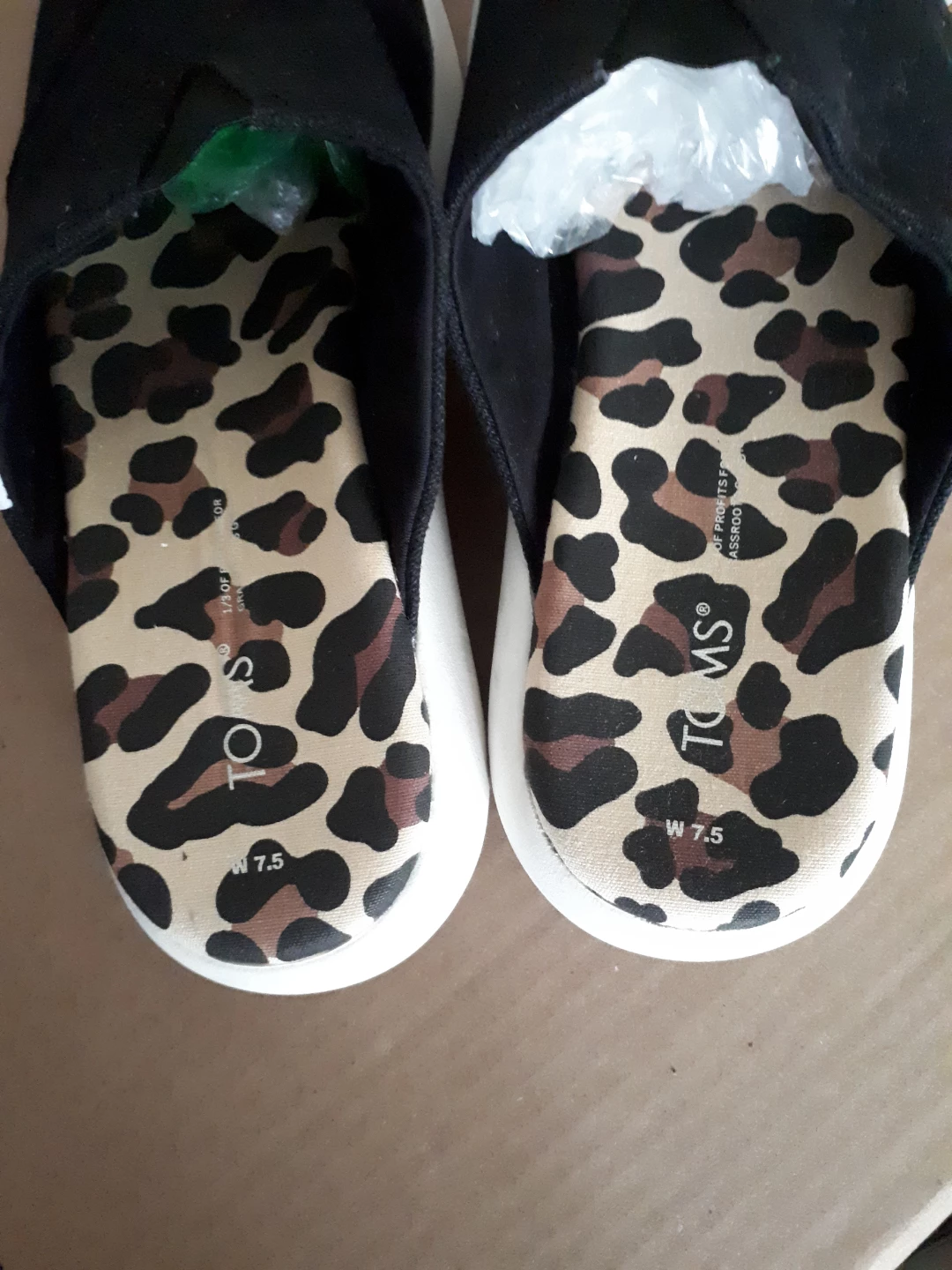 TOMS Black Canvas Mule Slip-ons⚽️ - photo 3