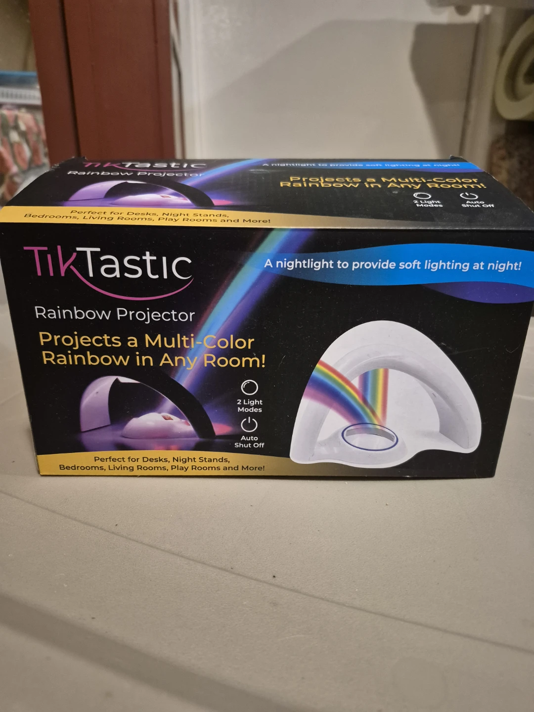 TikTastic Rainbow Projector Nightlight