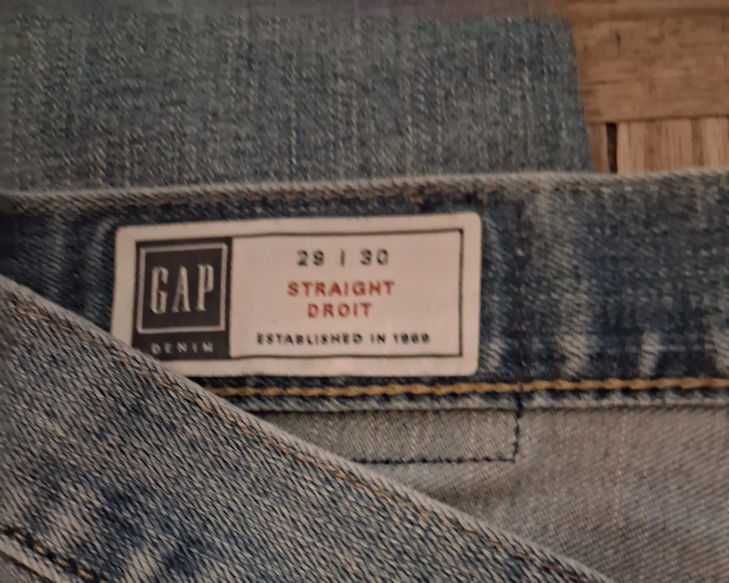 GAP Straight Leg Jeans - photo 2