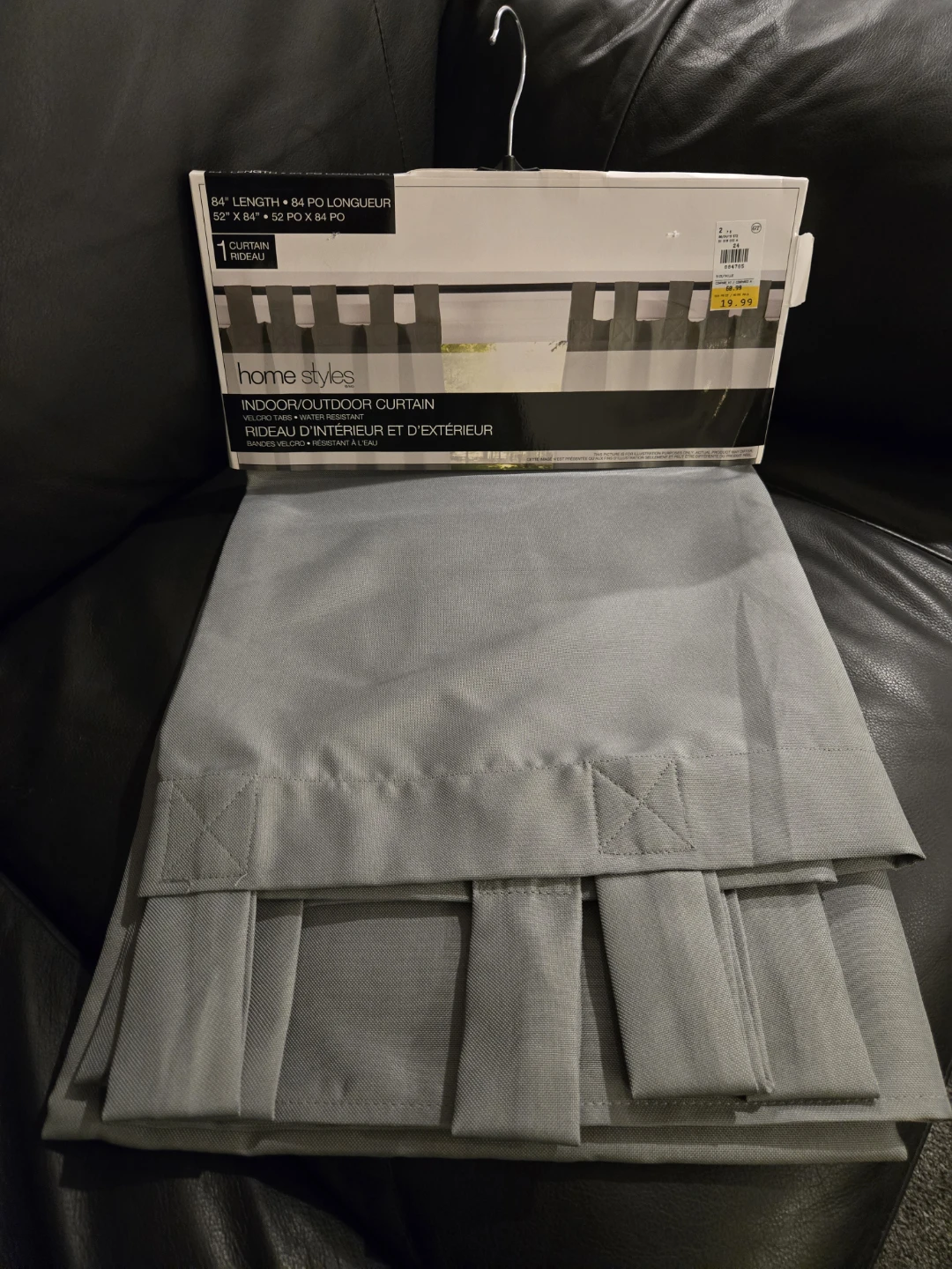 Home Styles Indoor/Outdoor Curtain 52" X 84"