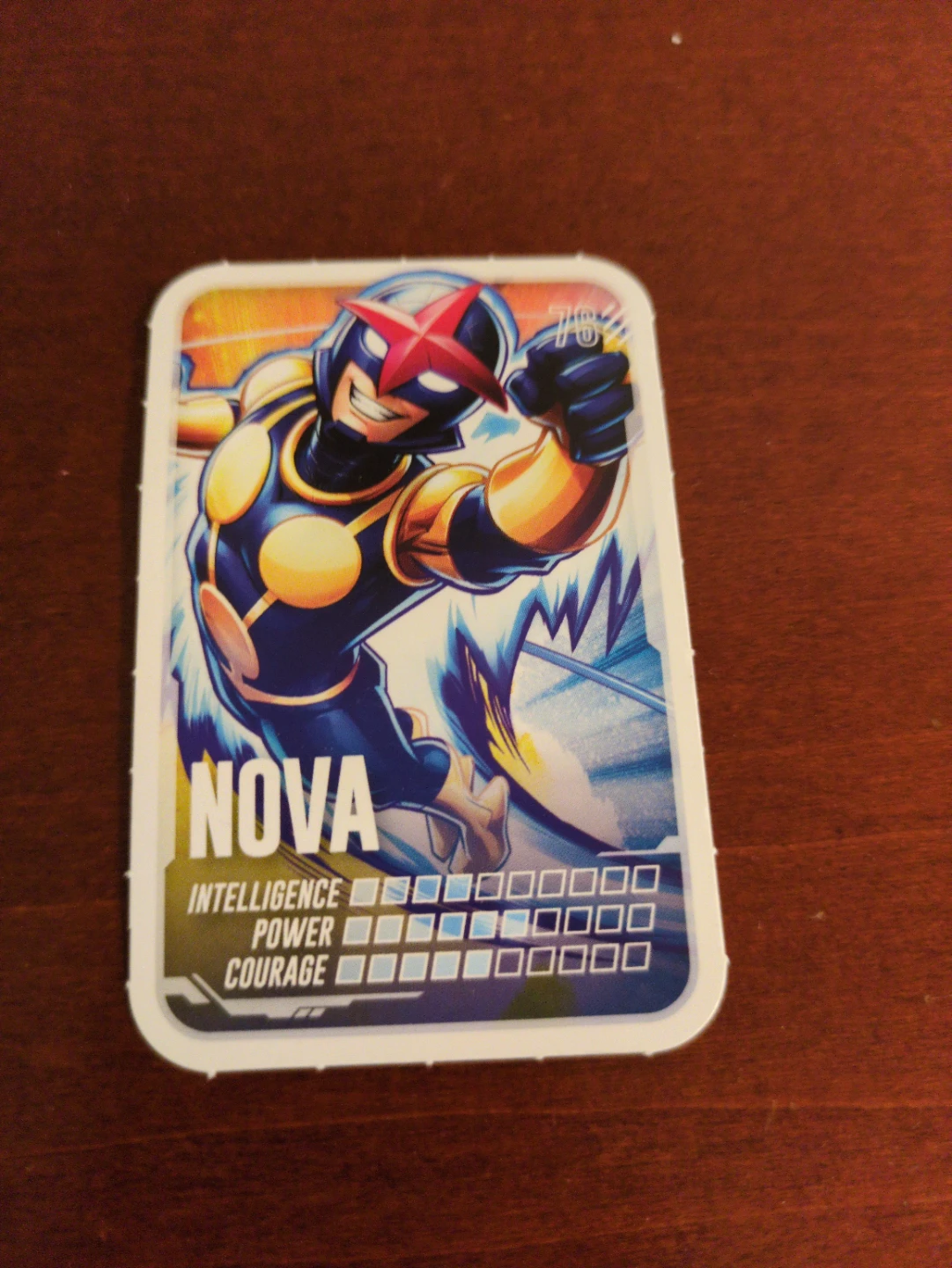 Marvel Nova Trading Card