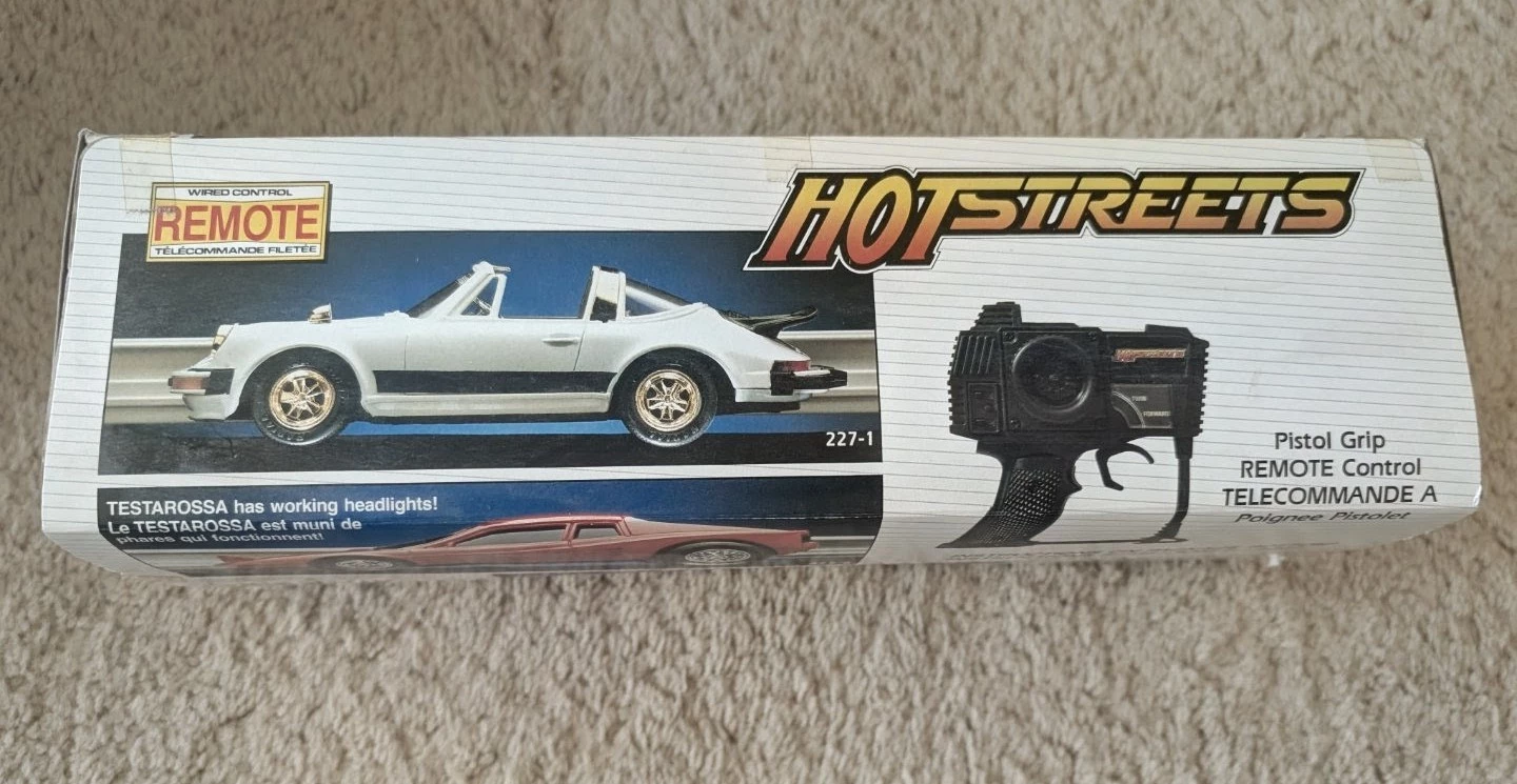 Vintage New Bright Hotstreets Wired Porsche - photo 2