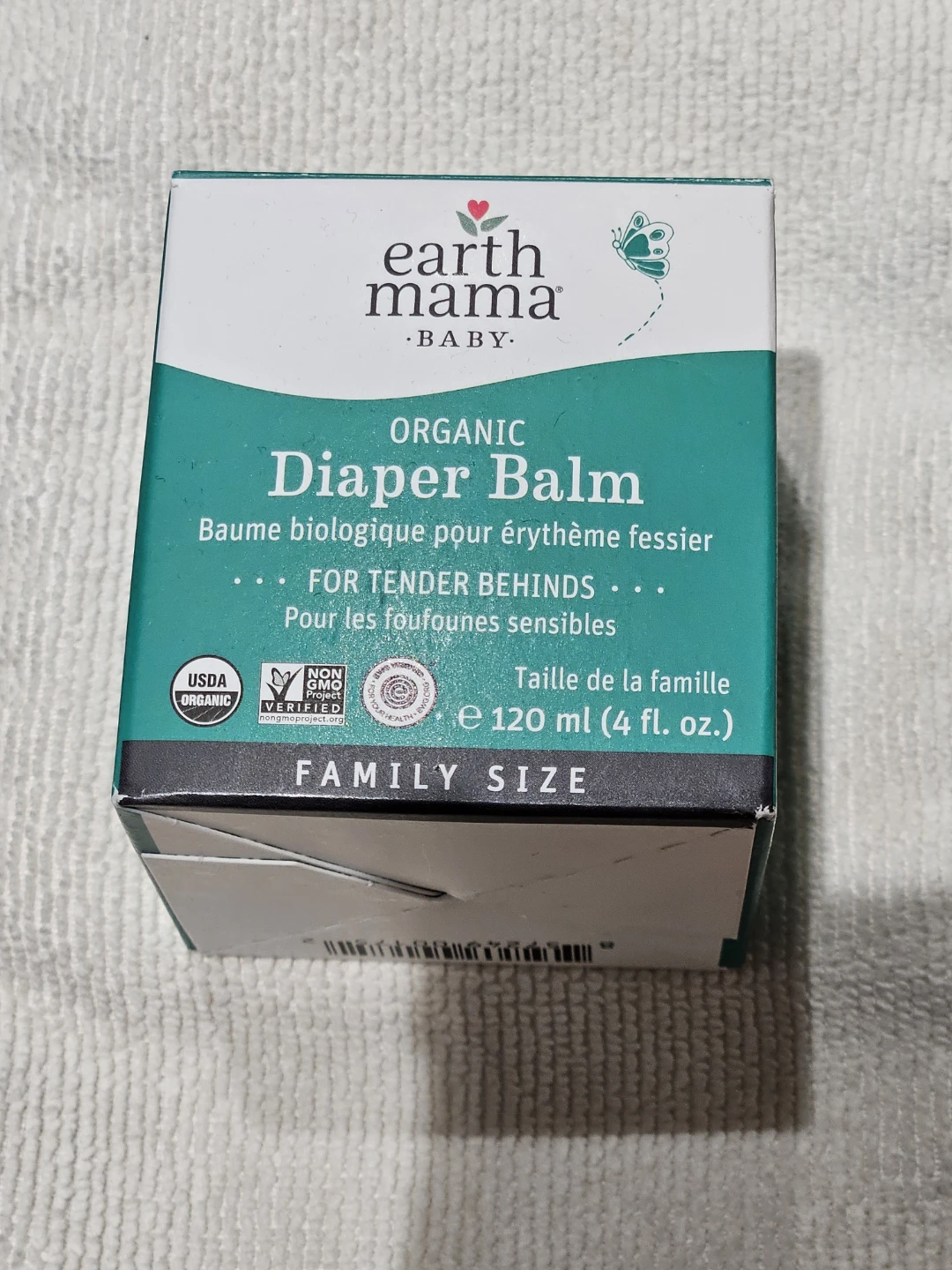 Alva baby cloth diapers & inserts and earth mama diaper balm - photo 2