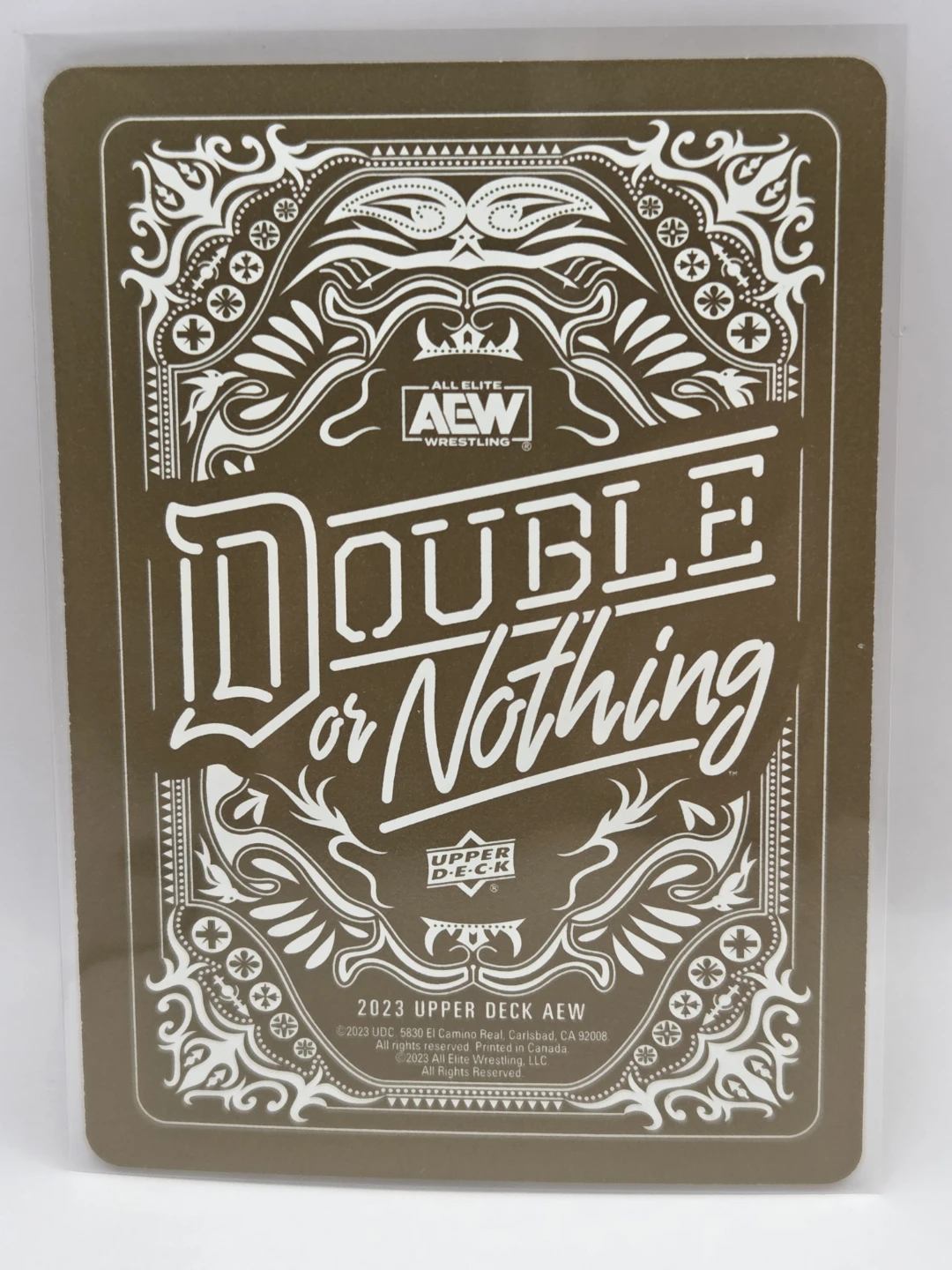 2023 Upper Deck AEW Double or Nothing Matt Hardy Card - photo 2