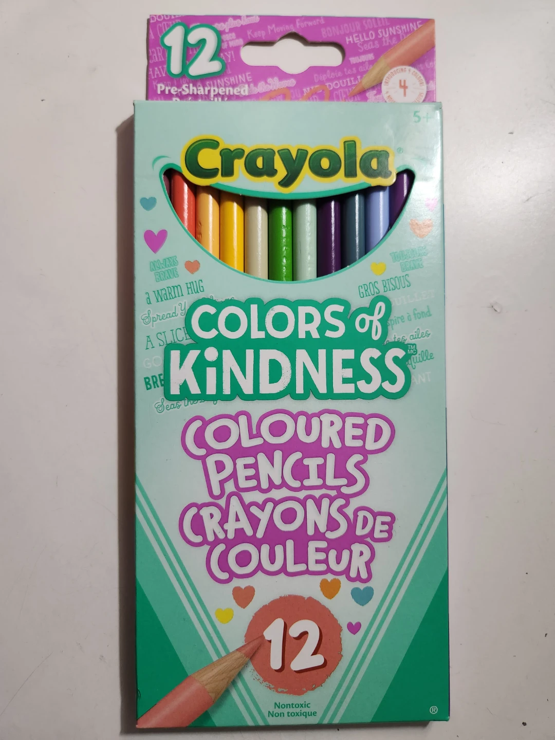 Crayola Colors of Kindness Coloured Pencils - 12 Count