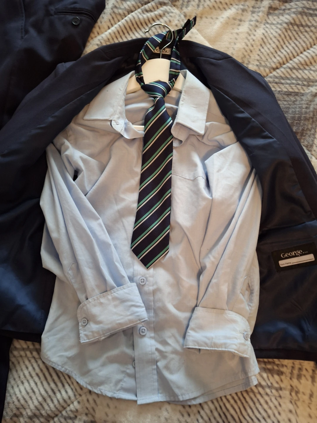 George Boys' Suit Set - Navy, Size 8 - photo 5