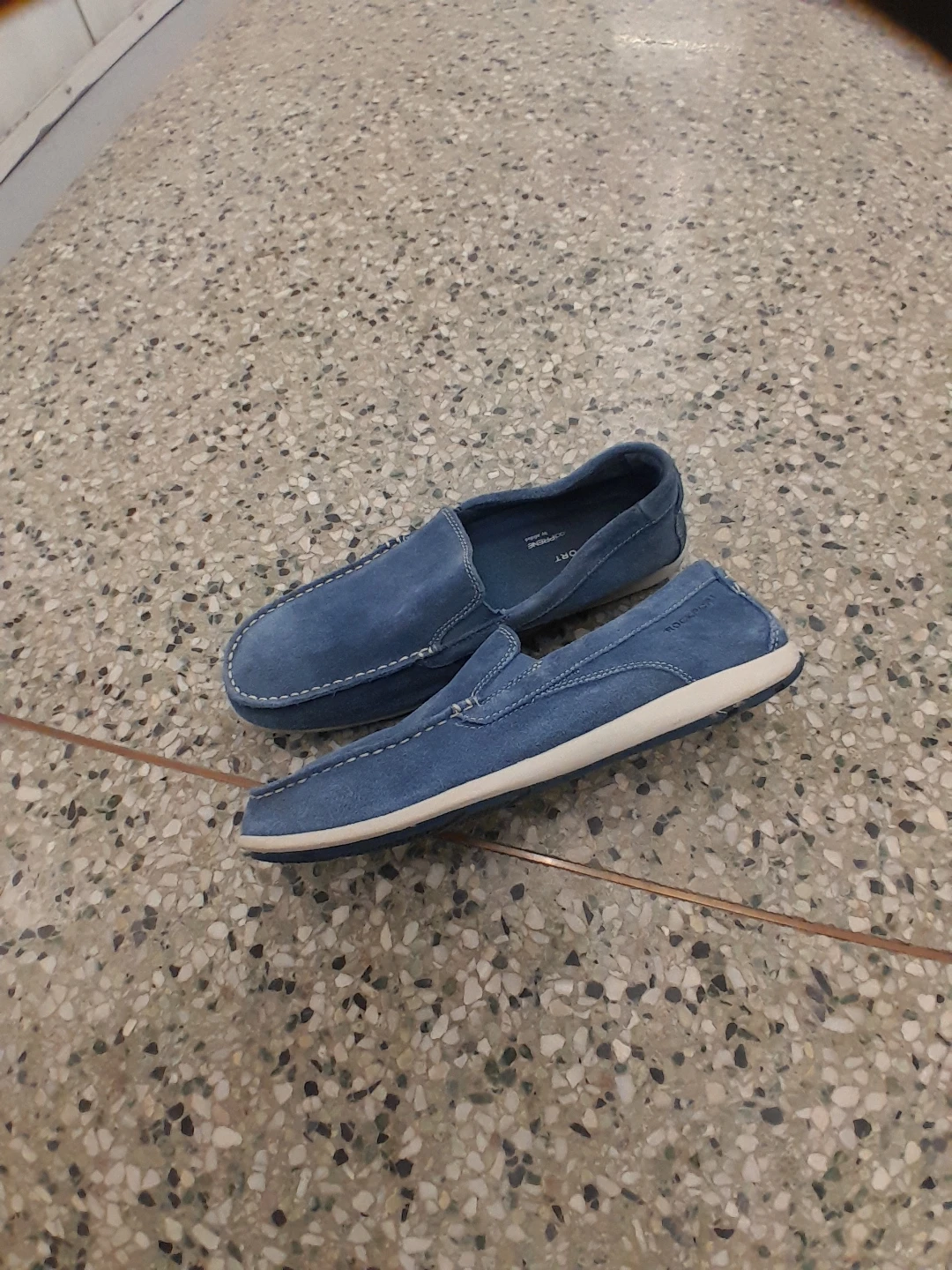 Rockport Suede Loafers - Blue Size 9 - photo 4