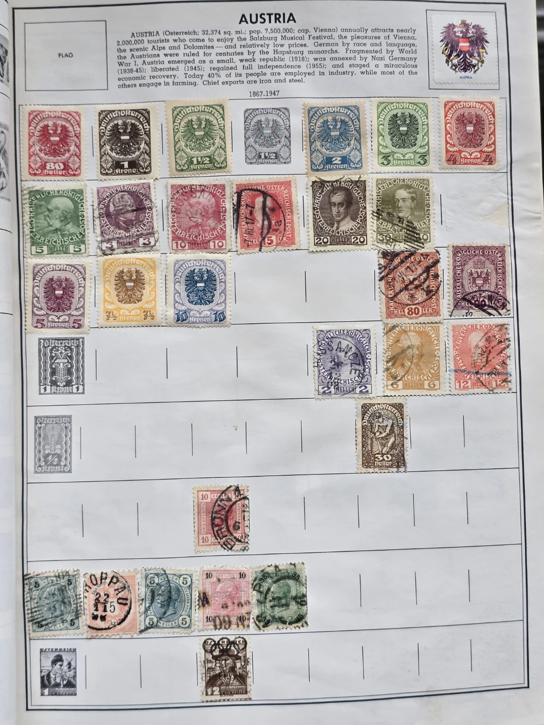 Beginner - Classic World Stamp Collection (about 2,900 Stamps) - photo 2
