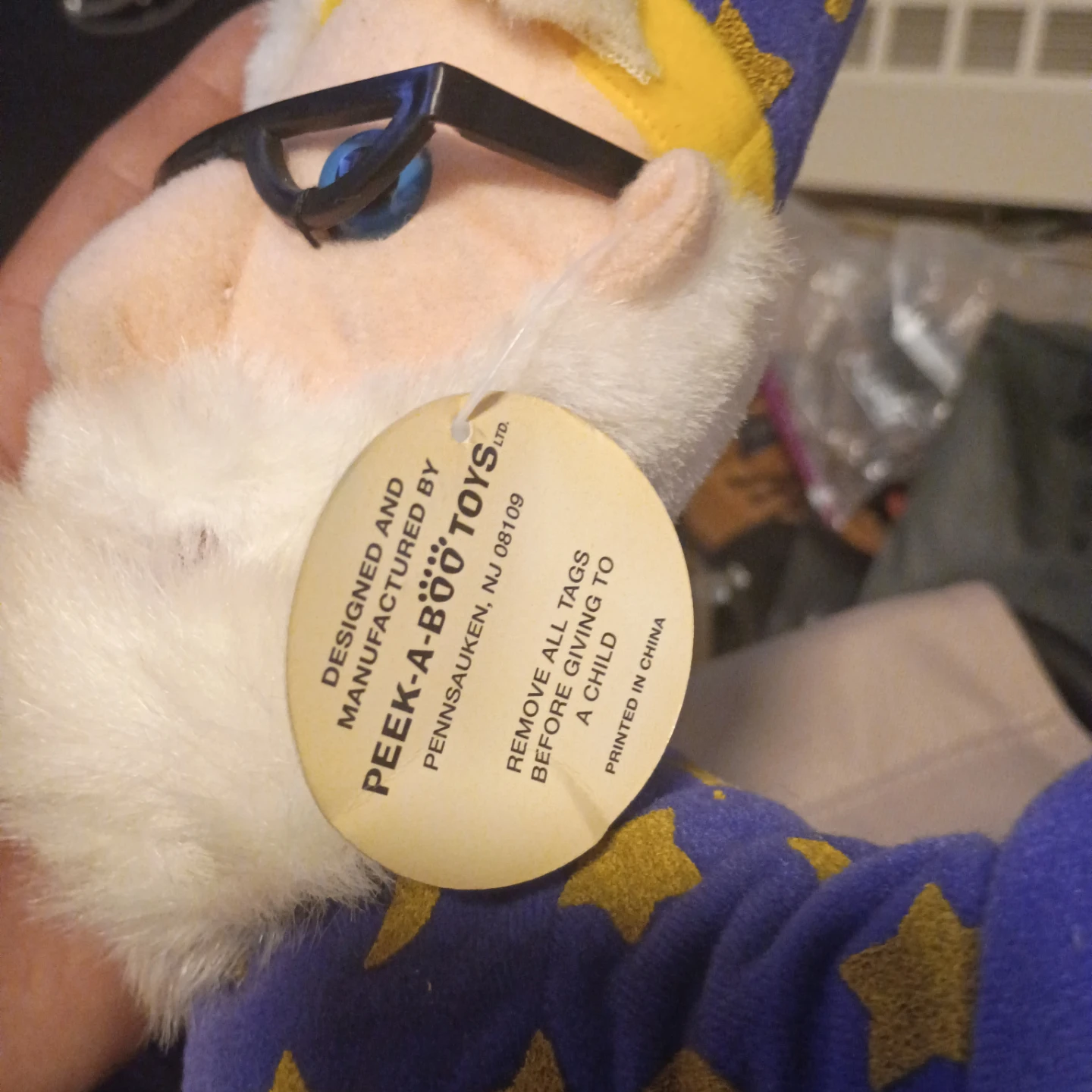Peek-A-Boo Toys Wizard Plush - photo 2