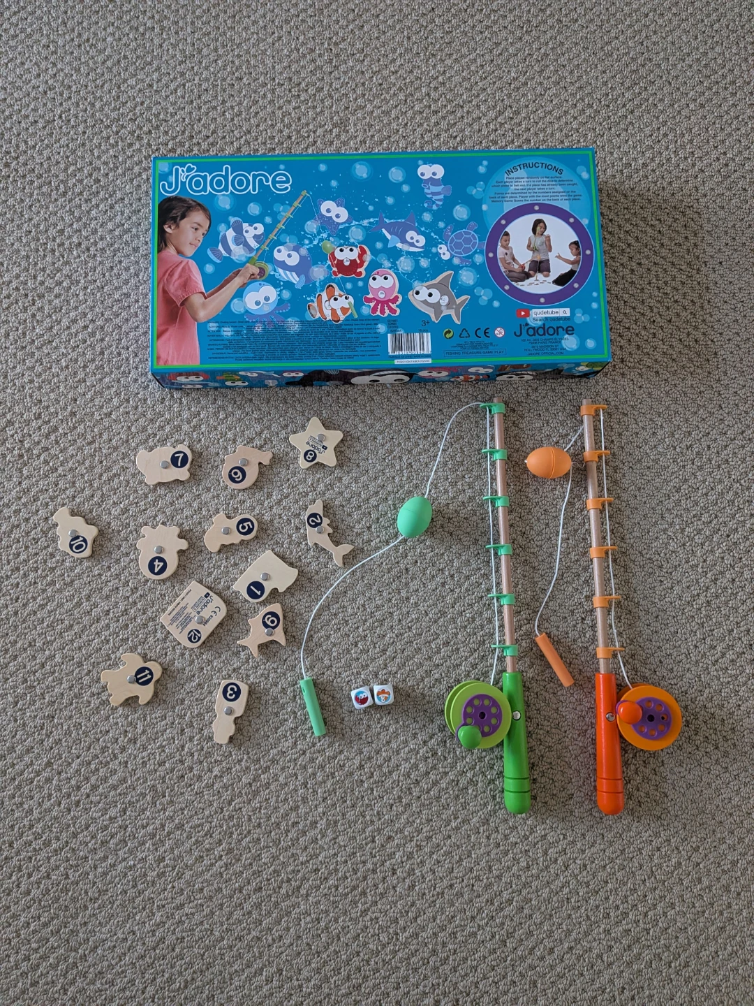 Jadore Wooden Fishing Game ⚽