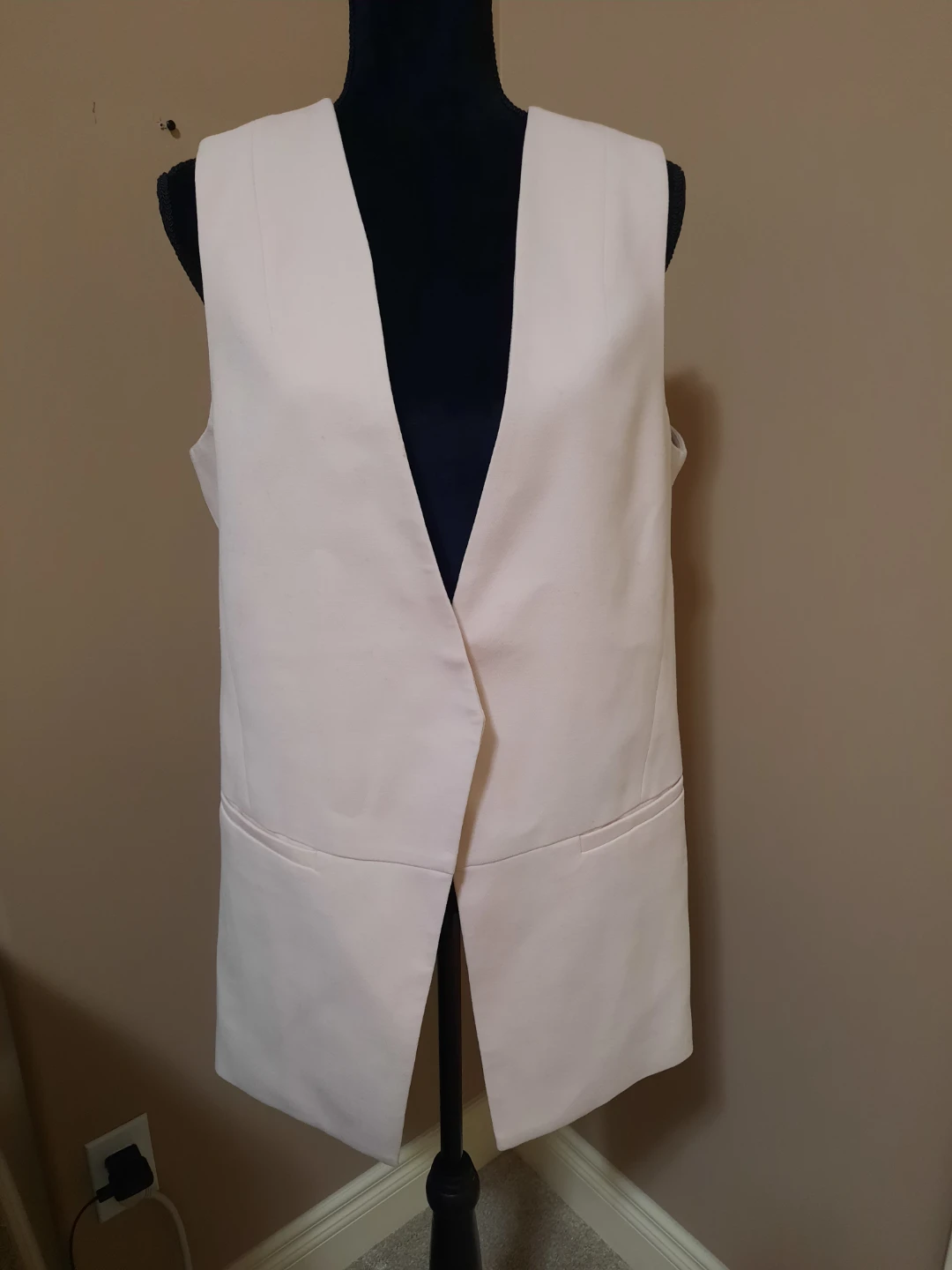 Women's beige vest