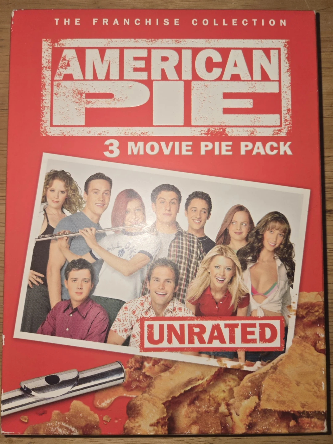 American Pie 3 Movie Pie Pack Unrated dvd set
