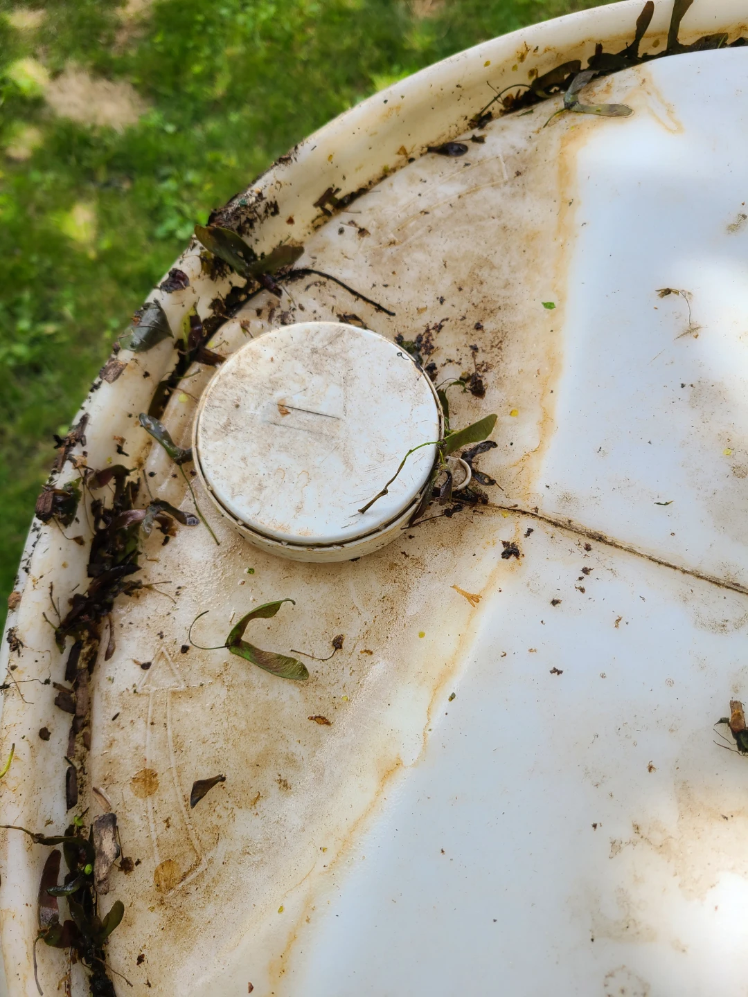 White Plastic Drum Barrel - photo 3