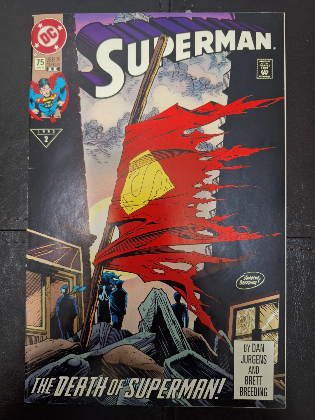 Superman: The Death of Superman! Comic Book #75 - photo 3
