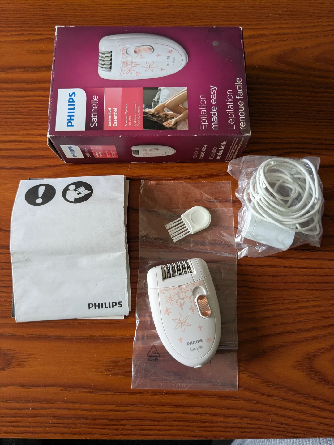 Philips Satinelle Essential Compact Epilator - photo 2