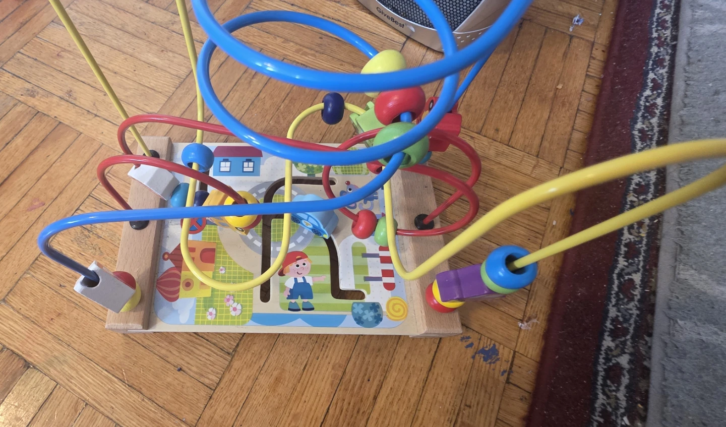 Wooden Bead Maze Toy - photo 3