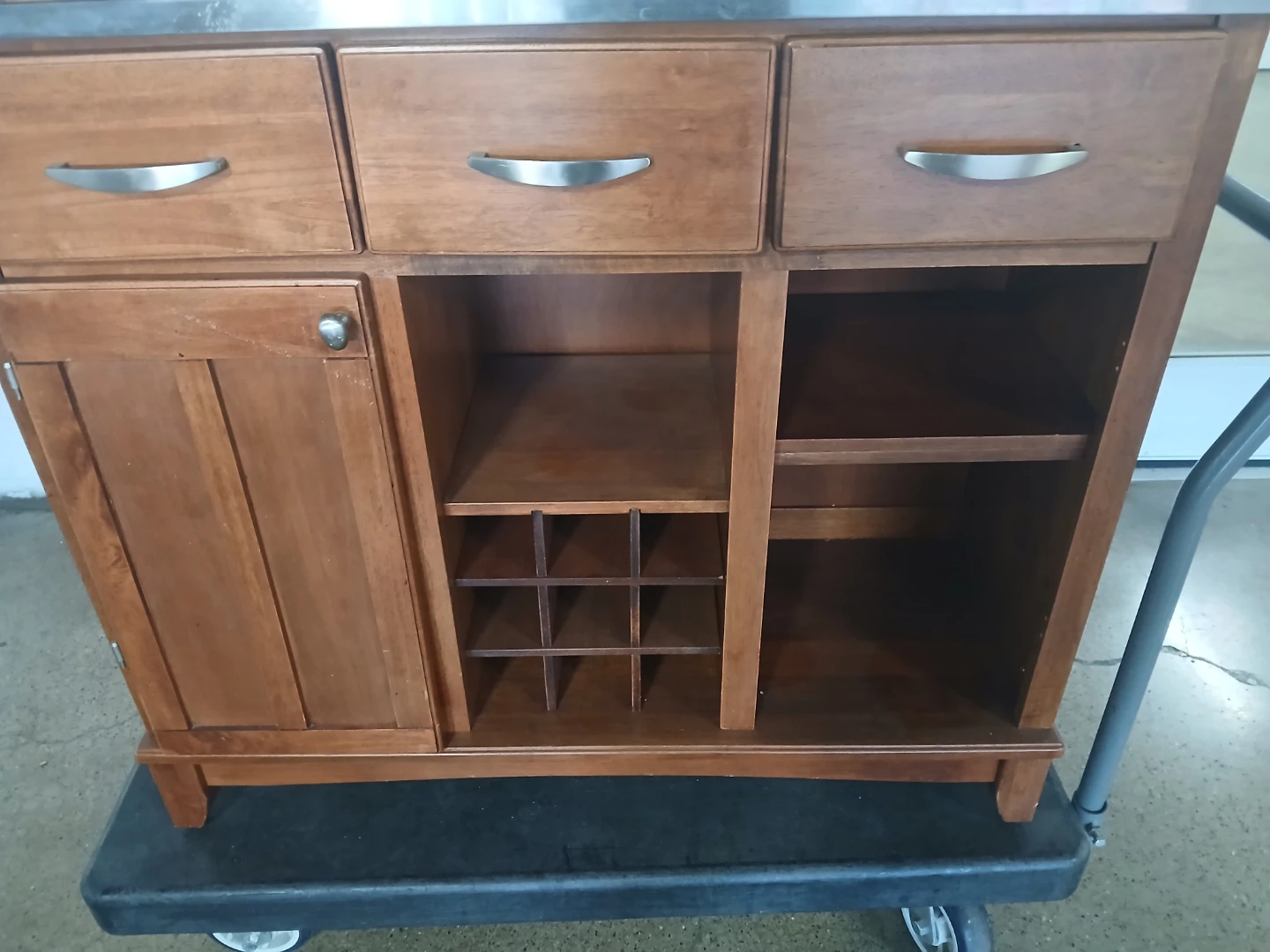 Kitchen cavinet whit stainles still top - photo 3