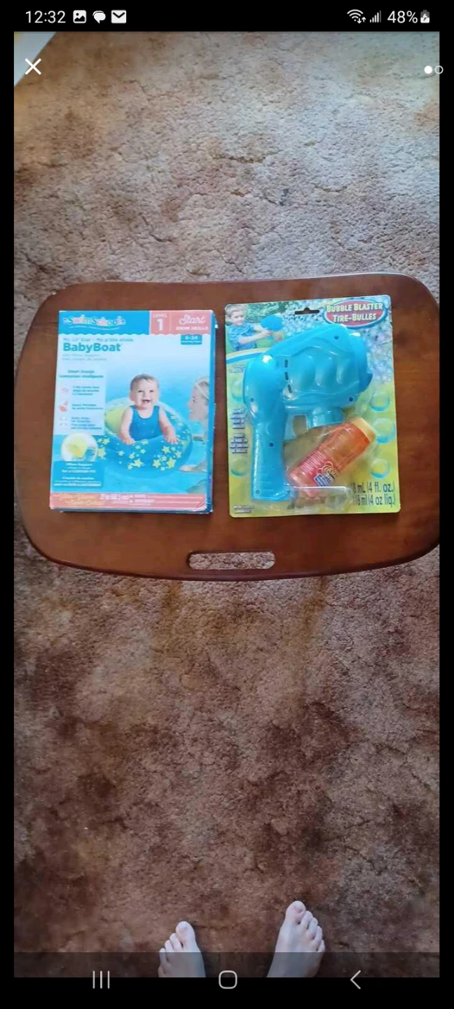 SwimWays BabyBoat and Bubble Blaster Toy Set