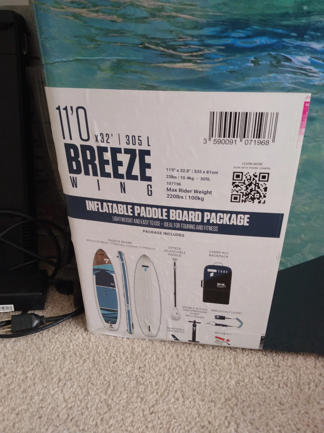 TAHE 11'0 Breeze Inflatable Paddle Board Package