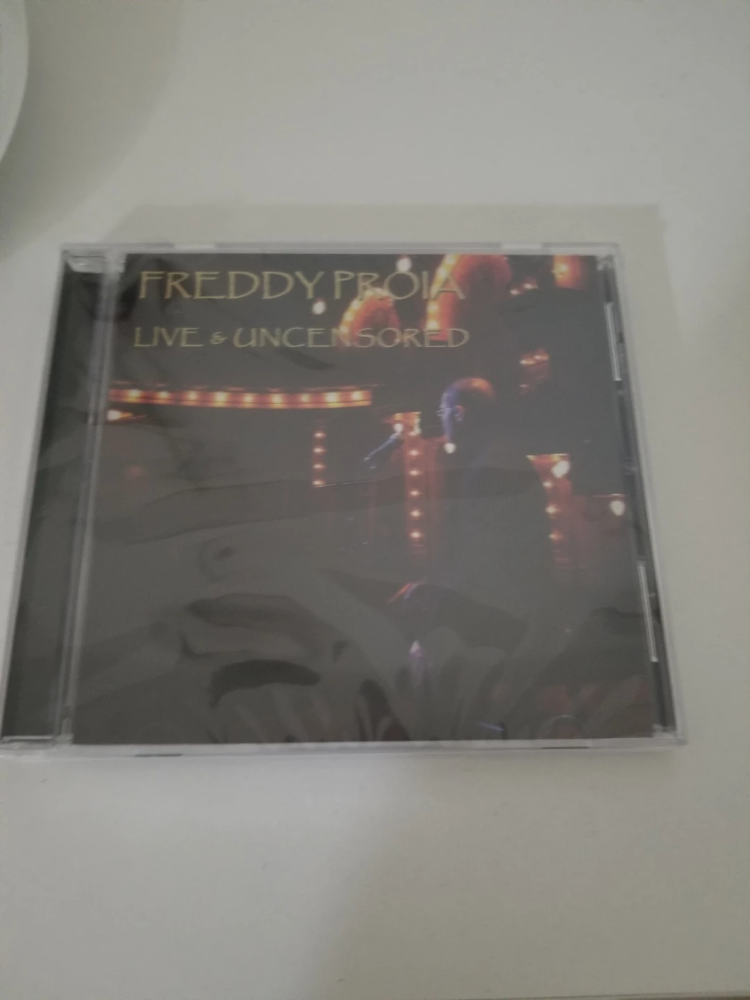 Freddy Proia Live & Uncensored CD