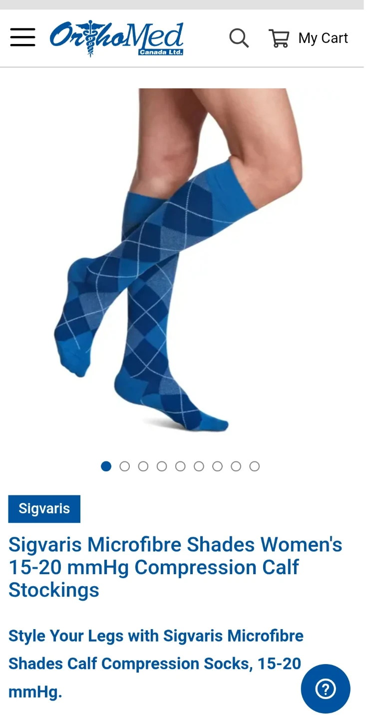 Sigvaris Women's Compression Socks 15 20mmHg Size A 6 pairs - photo 4
