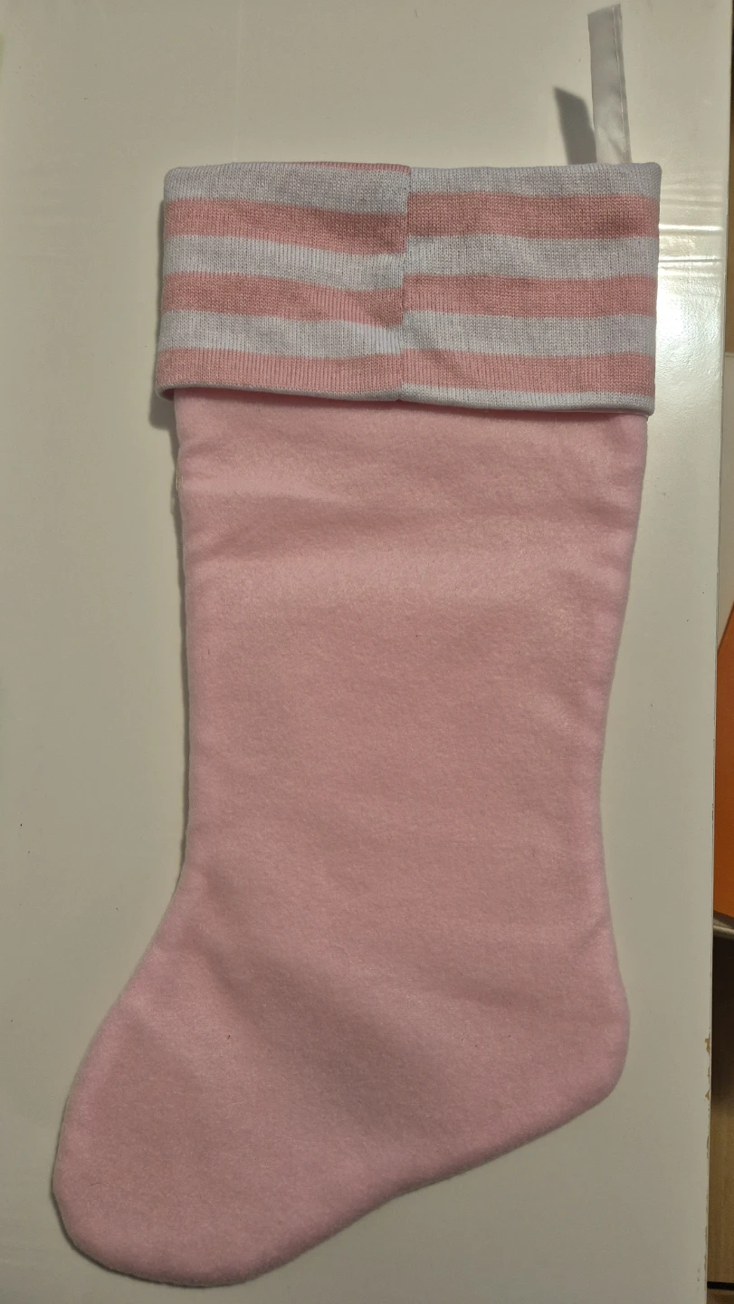Baby's 1st Christmas Photo Stocking - photo 2