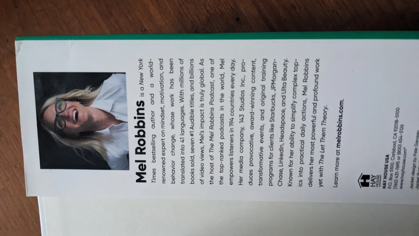 The Let Them Theory by Mel Robbins Book - photo 4
