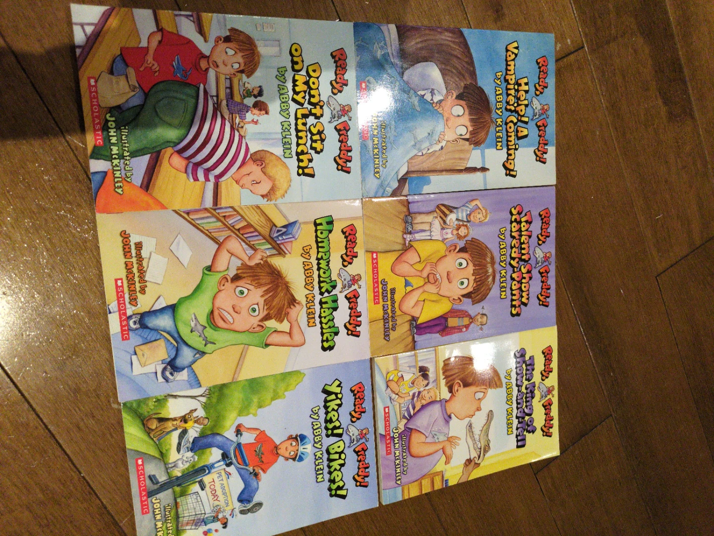 Set of 6 Ready, Freddy! Books
