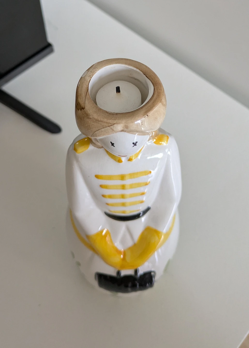 Ceramic Figurine Candle Holder - Made in Italy - photo 3