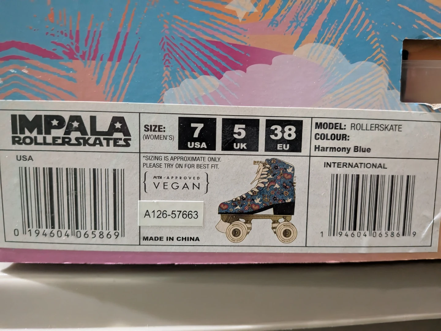 Impala Roller Skates – Women’s Size 7 (Like New) - photo 3