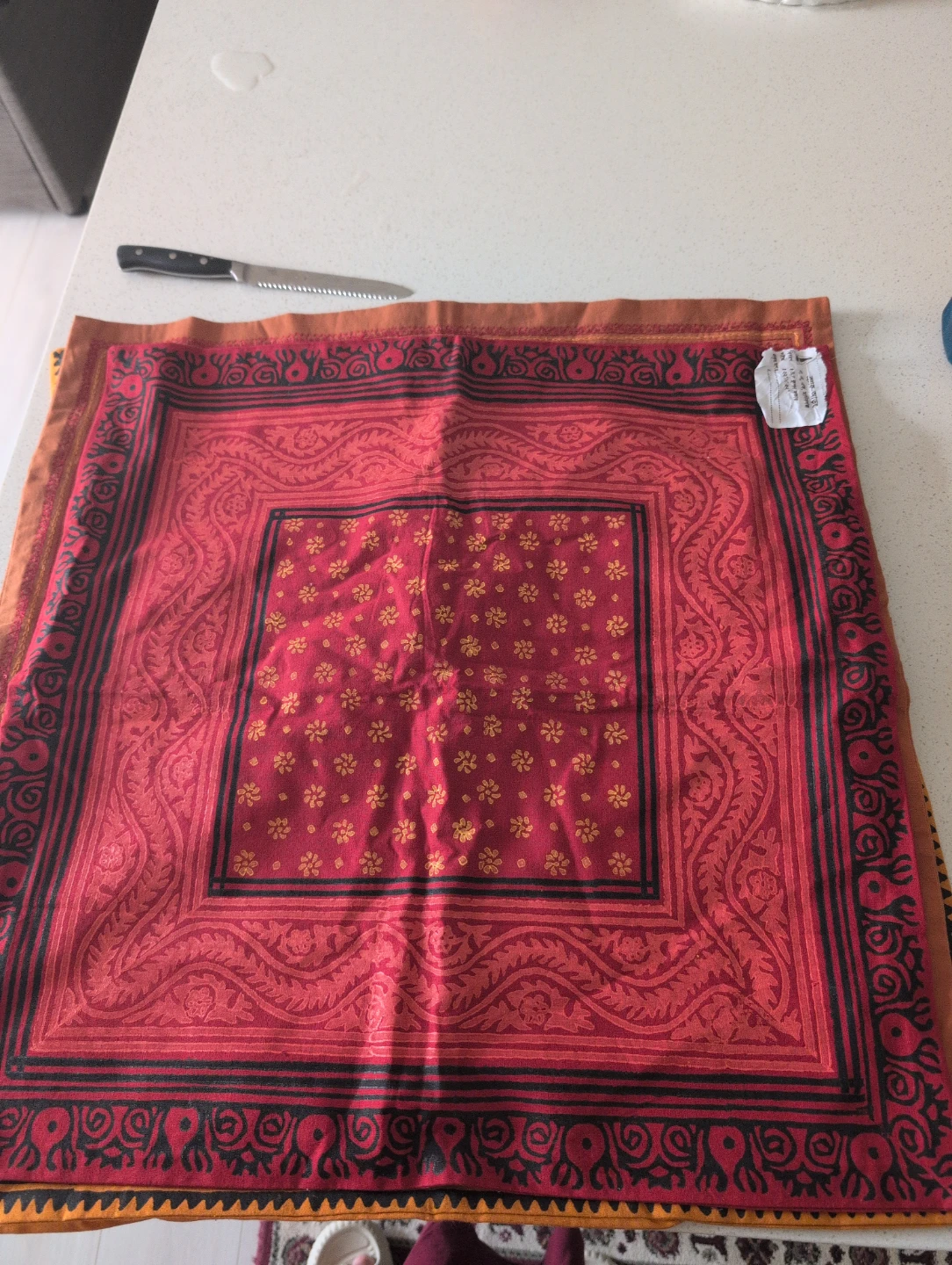 Indian Print Pillowcases Kerchief