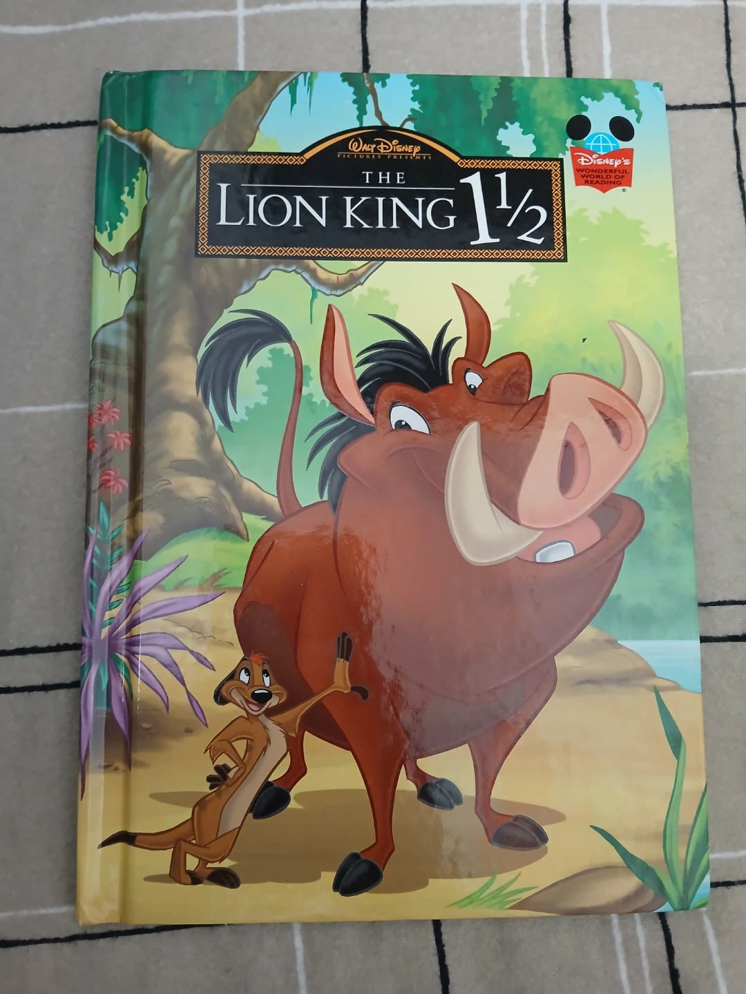 The Lion King 1 1/2 Disney Book