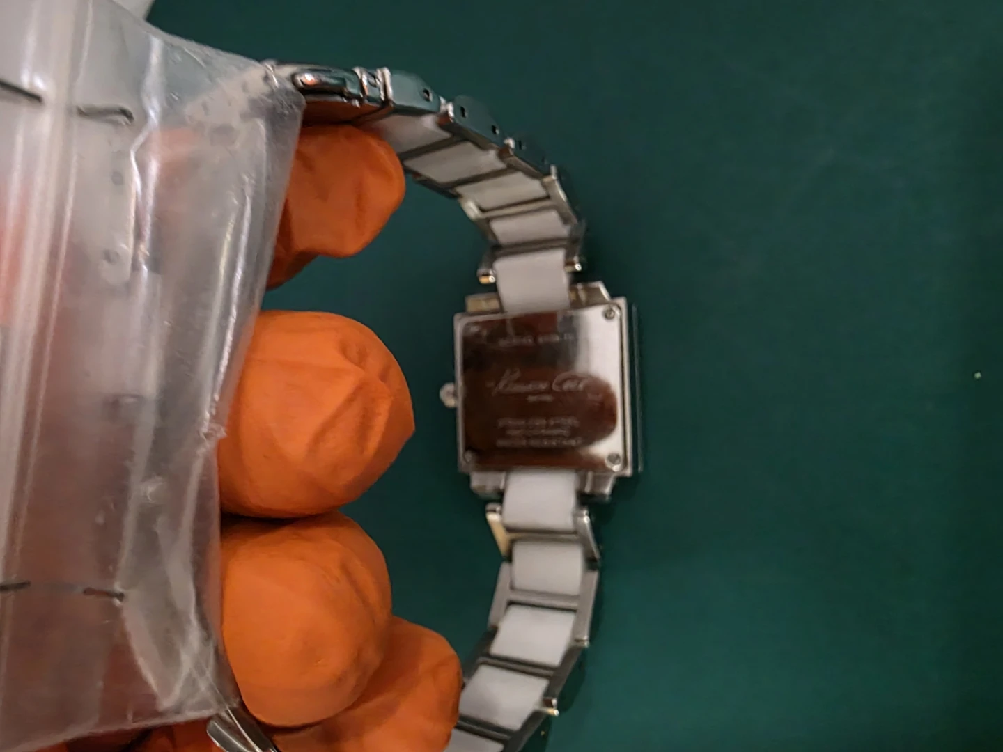 Kenneth Cole NY Women's Quartz Watch White Ceramic Bracelet - photo 2