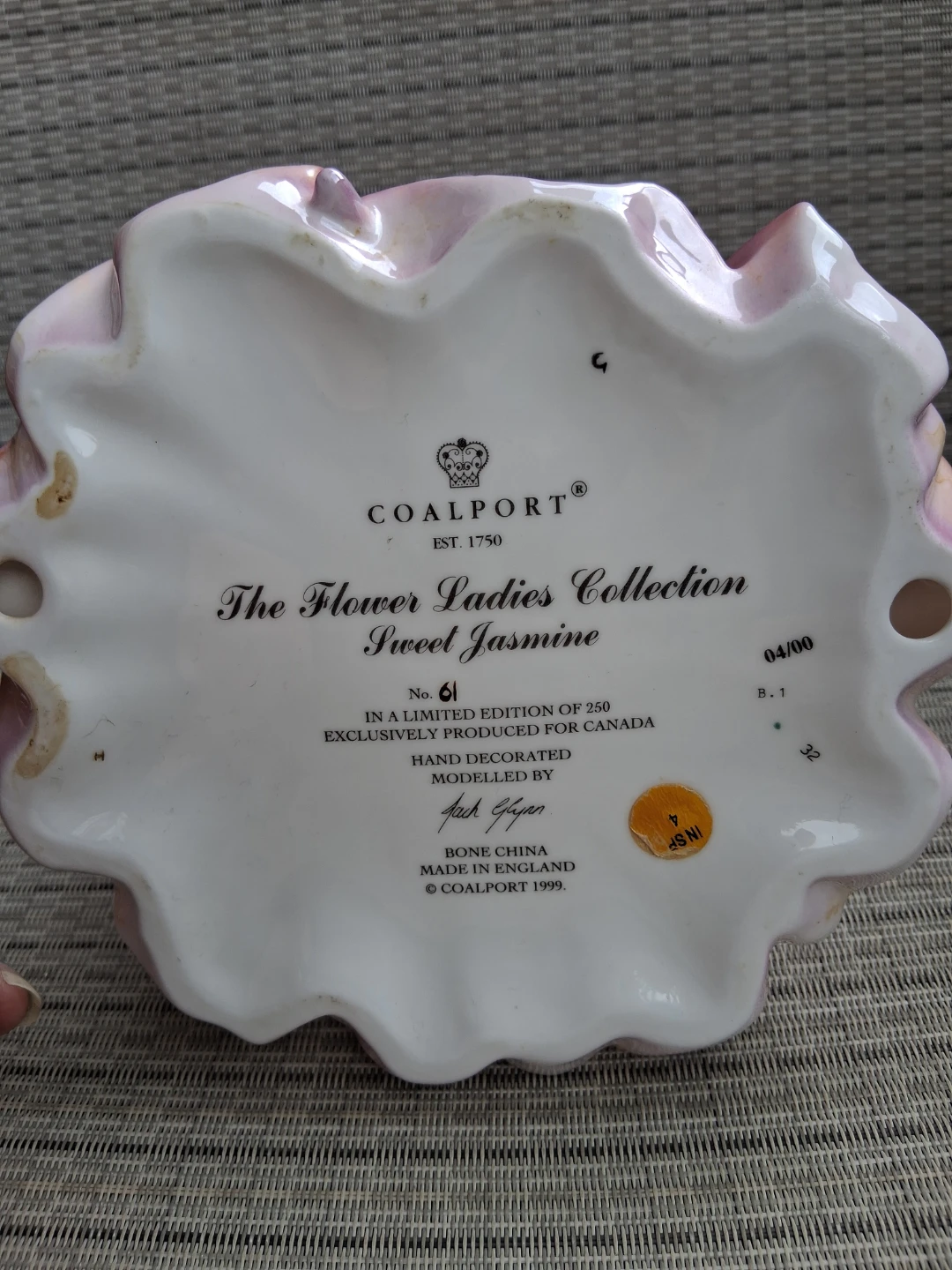 Coalport The Flower Ladies Collection Sweet Jasmine Figurine - photo 4