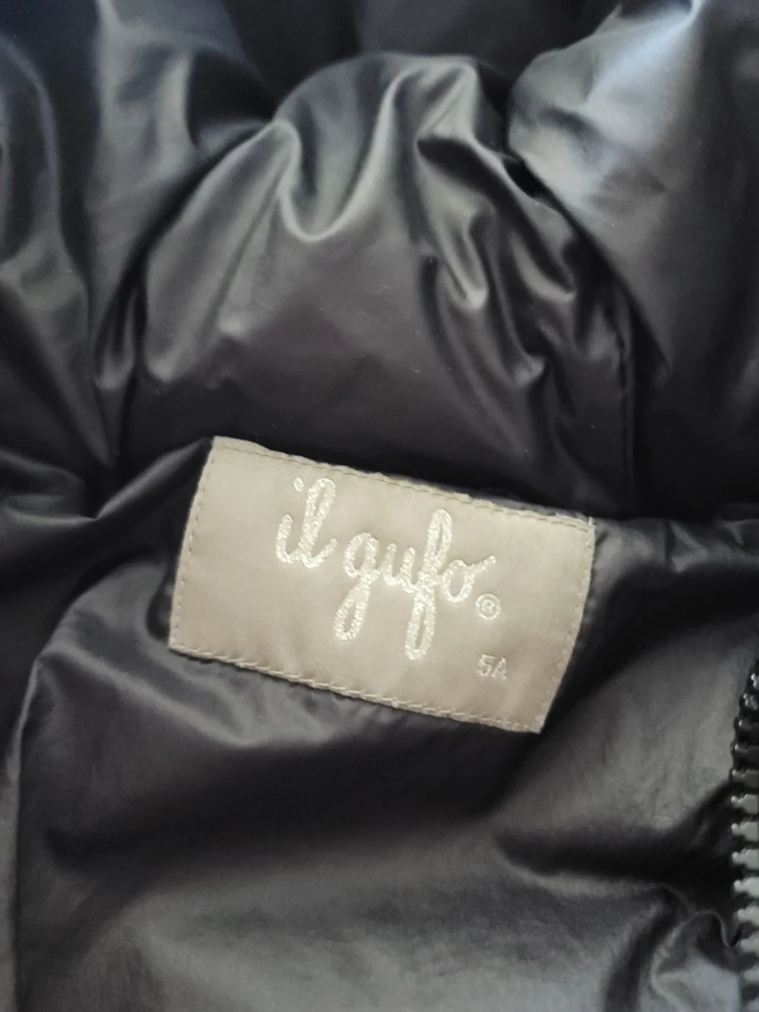 Il Gufo Navy Puffer Jacket Size 5A - photo 2
