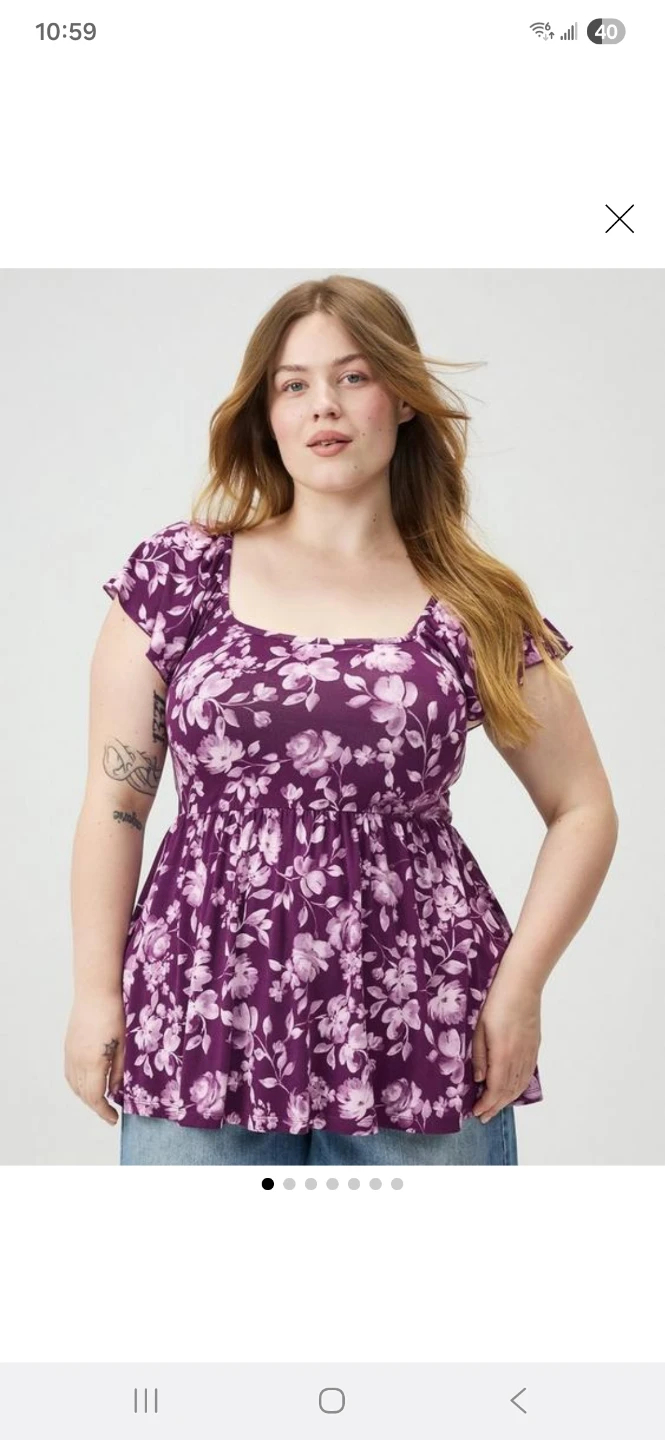 Torrid Babydoll Top Size L - photo 4