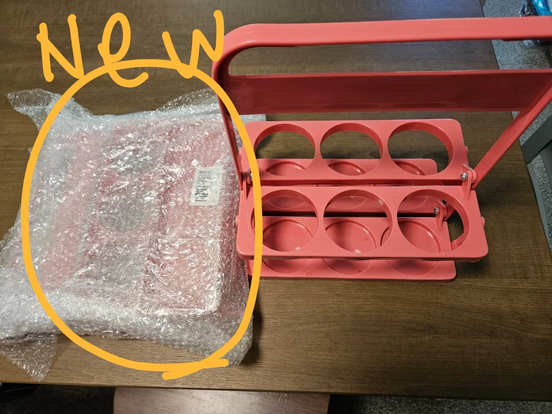 ​Pink Folding Drink Carrier Caddy - Brand New