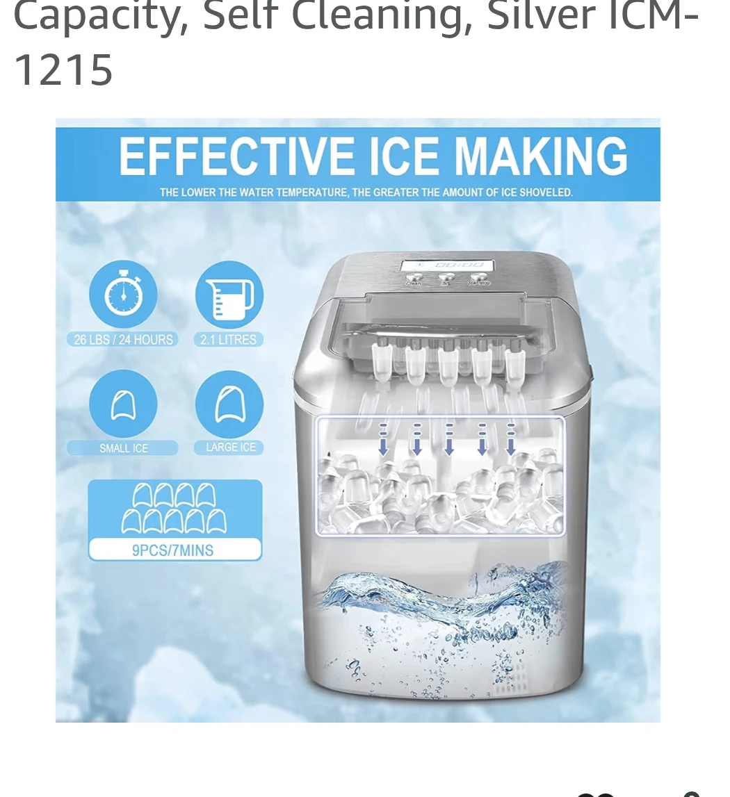 KUMIO Portable Ice Maker - photo 2