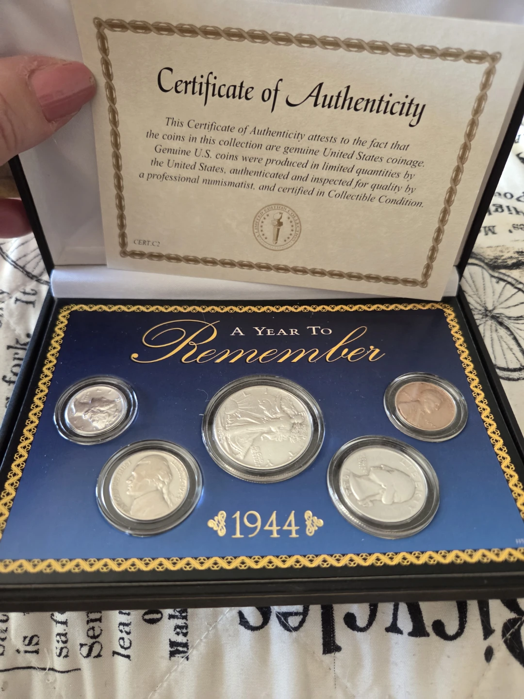 1944 "A Year to Remember" Coin Collection